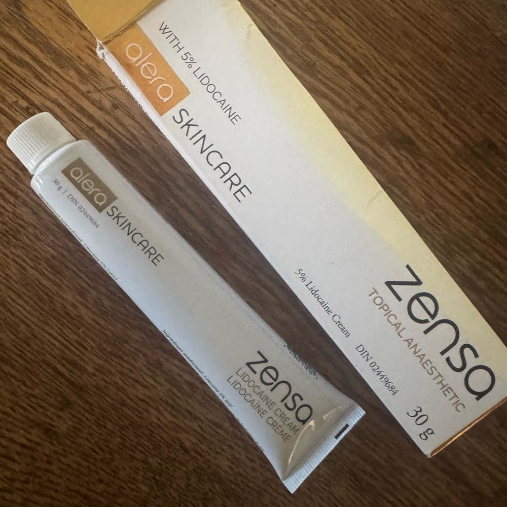 Zensa Topical Anesthetic Cream (Tattoo Numbing Cream)